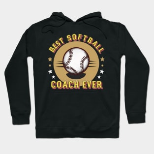 Best Softball Coach Ever Hoodie